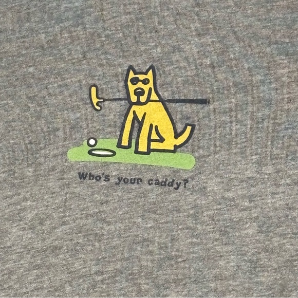 ⛳️Life is Good⛳️ “Who’s Your Caddy?” Vintage Tee - Picture 1 of 6